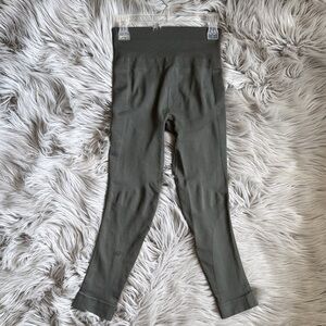 lululemon athletica Kids Olive Green Stretch Leggings